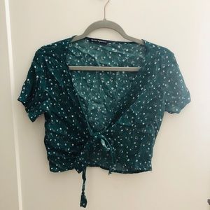 Brandy Melville Rae top (wrap top)